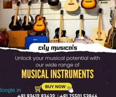 Unlock your musical potential with the right instrument at our online store