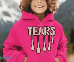 Tears - Express Emotion Quotes T-shirt Design